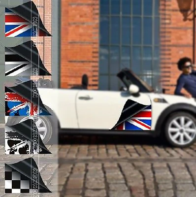 

Union jack Car Door Decoration Sticker Decal For BMW Mini Cooper R55 R56 R60 R61 F55 F56