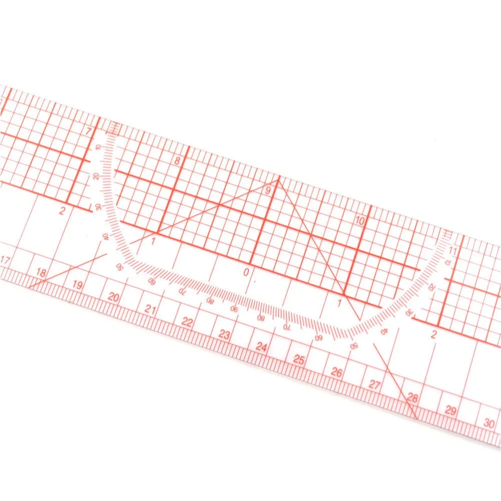 Multi-function Grading Ruler for Making Cloth Tailor Supplies Sewing