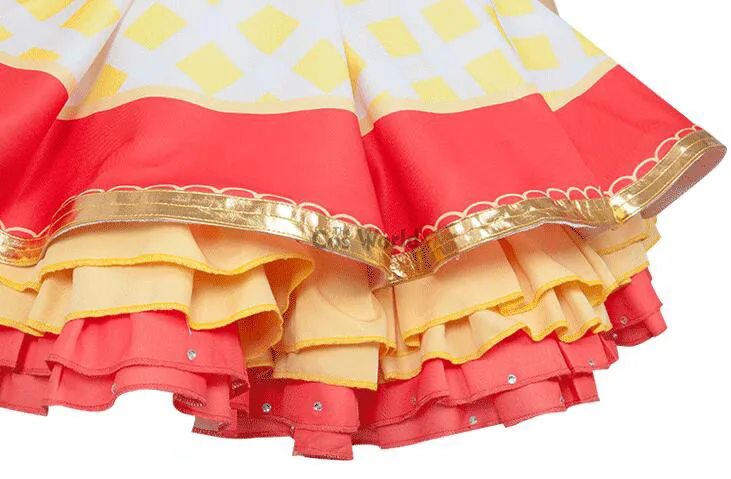 Love Live Hoshizora Rin Flower Bouquet Dress Uniform Outfit Anime Customize Cosplay Costumes image 6