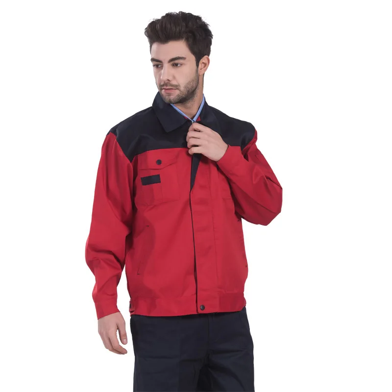 Working Clothes for Men Workwear Tops and Pants Repairman Auto Mechanics High Quality Work Clothing