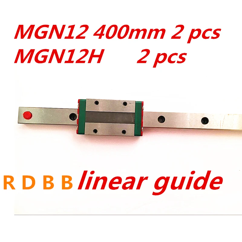 

Kossel Mini for 12mm Linear Guide MGN12 400mm linear rail + MGN12H Long linear carriage for CNC X Y Z Axis 3d printer part