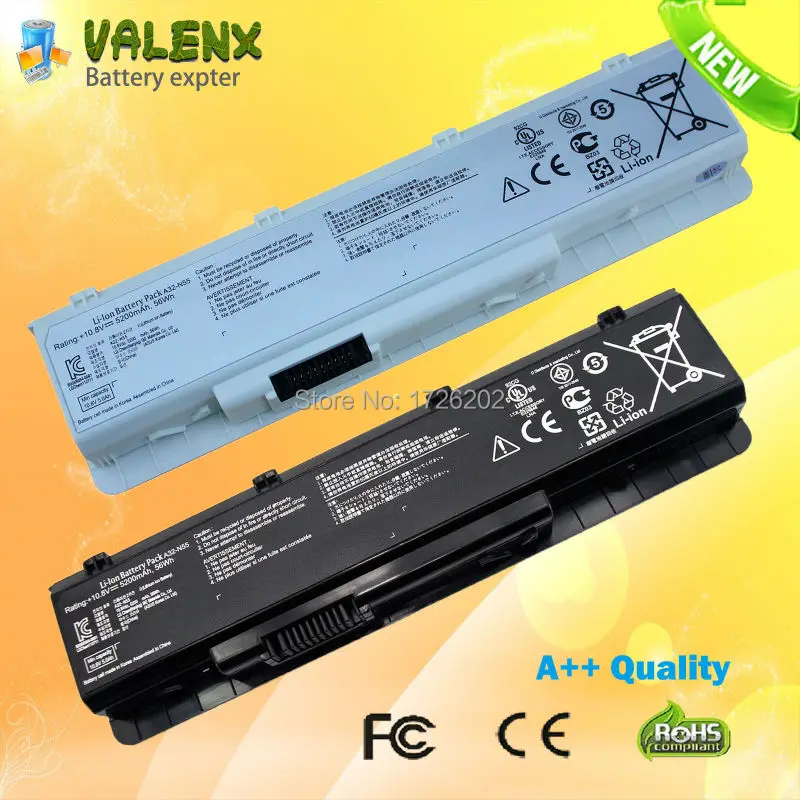 

A32-N55 A32-N45 07G016HY1875 battery for asus N45E N45S N45F N45J N55E N55S N55F N55SF N75 N75S N75E N75SV N75SJ N75SN