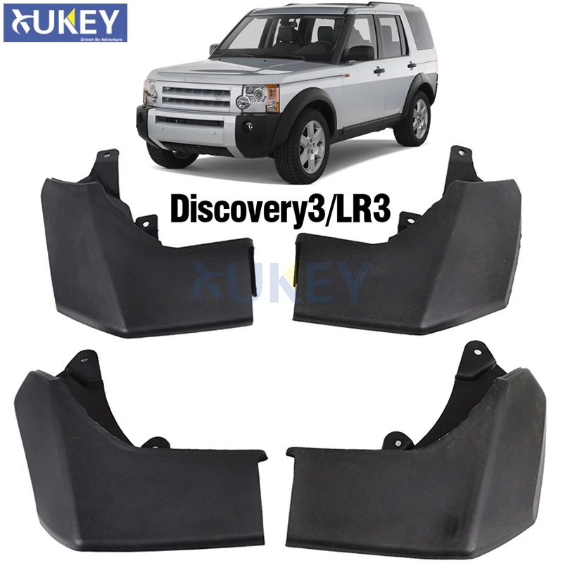 FIT FOR LAND ROVER DISCOVERY 3 2004 2005 2006 2007 2008 LR3 MUDFLAPS MUD FLAP SPLASH GUARD MUDGUARDS FENDER ACCESSORIES