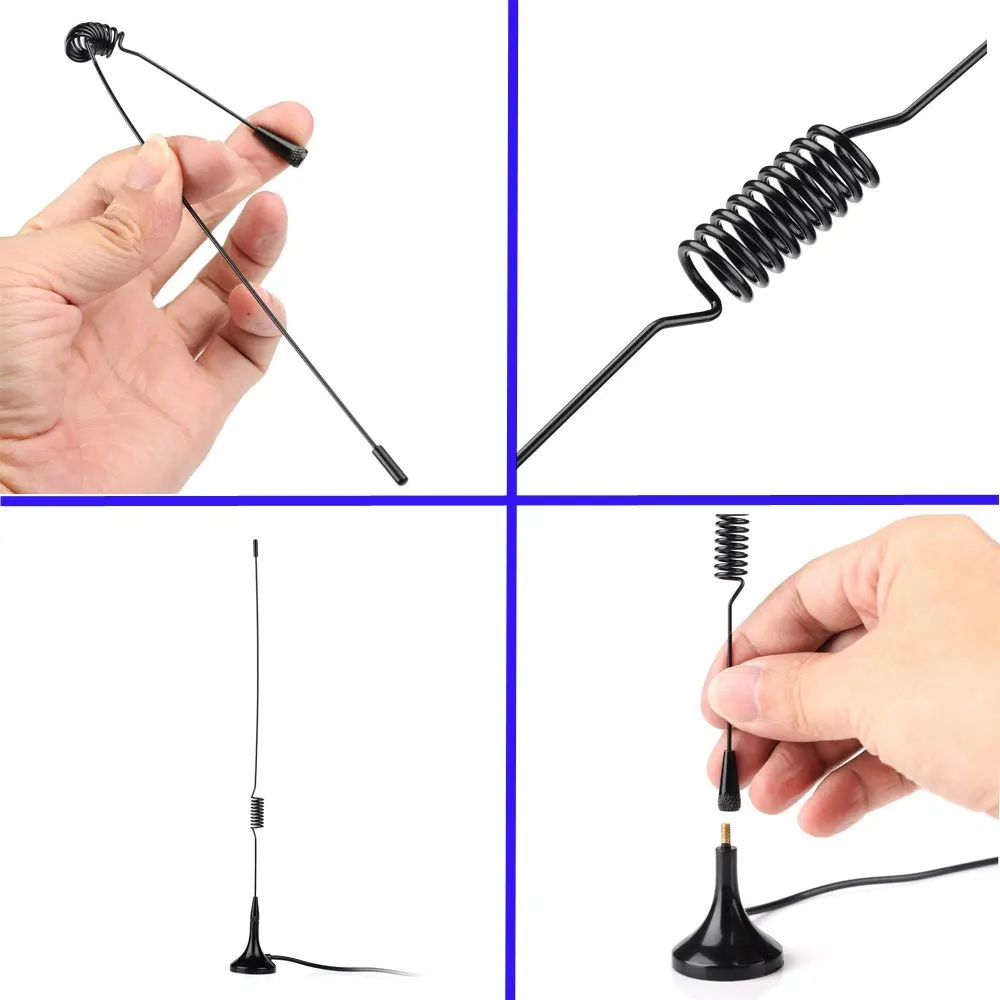 UT-106UV Auto Antenne Magnetische SMA-F Dual Band Auf-bord Antenne VHF UHF für Baofeng UV-5R UV82 GT-3TP GT-5 Schinken radio Zubehör