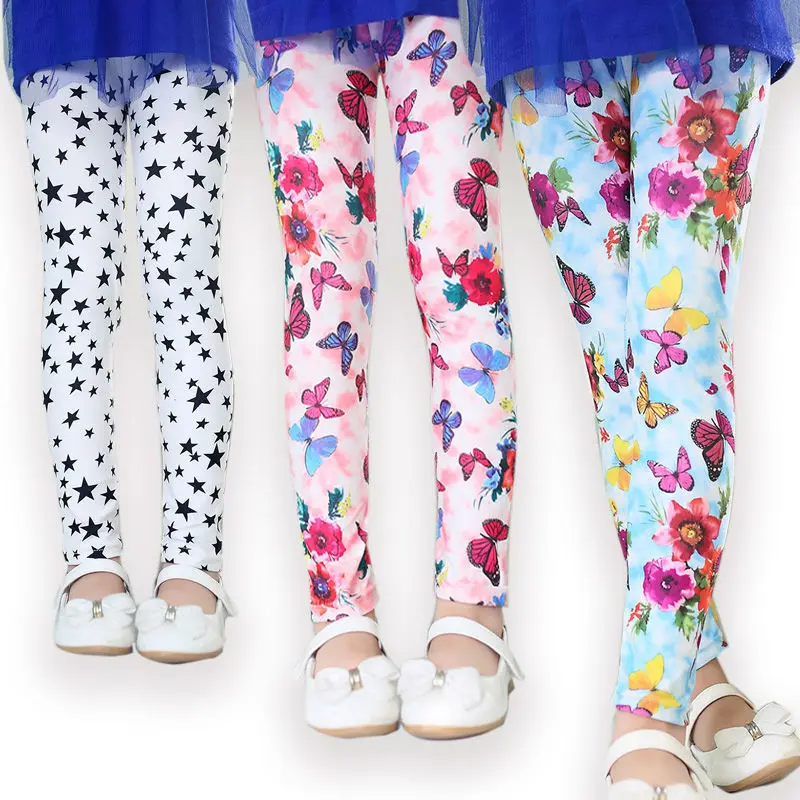 SheeCute-Leggings estampados para niña, Leggings largos, primavera y otoño, SC1752