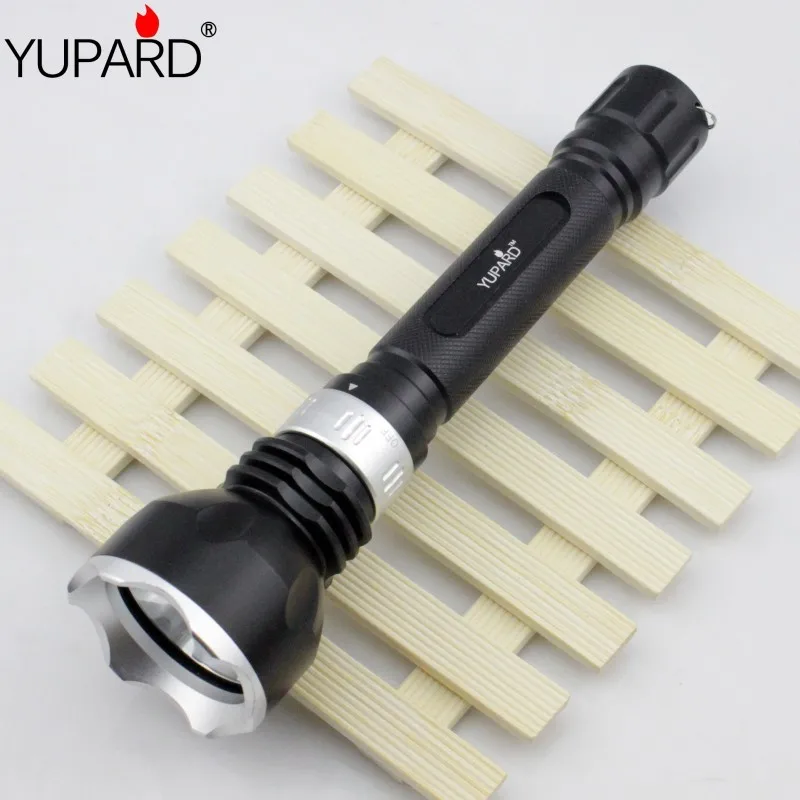 YUPARD XM-L2 T6 LED underwater Diving diver Flashlight Waterproof yellow white light +2*rechargeable 18650 Battery+Charger