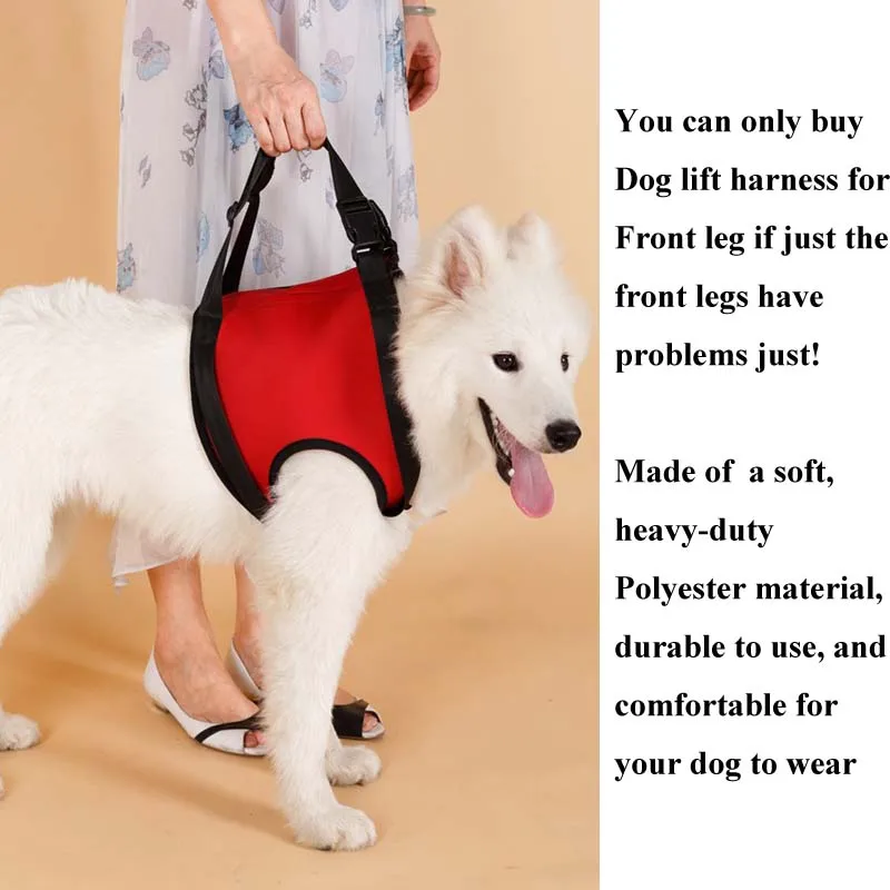 Dog Lift Harness Comfortable Soft and Luxurious - Help Lifts Older Dogs or Young Puppies - Helps with Arthritic and Weak Joints