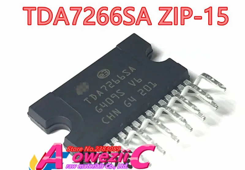 Aoweziic 2018+ 100% new imported original   TDA7266  TDA7266SA  TDA7377  TDA7379  ZIP-15  Audio power amplifier chip