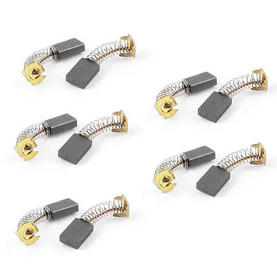 Spazzole di carbone motore 5 Pair 41/64 "x 7/16" x 1/5 "per trapano elettrico
