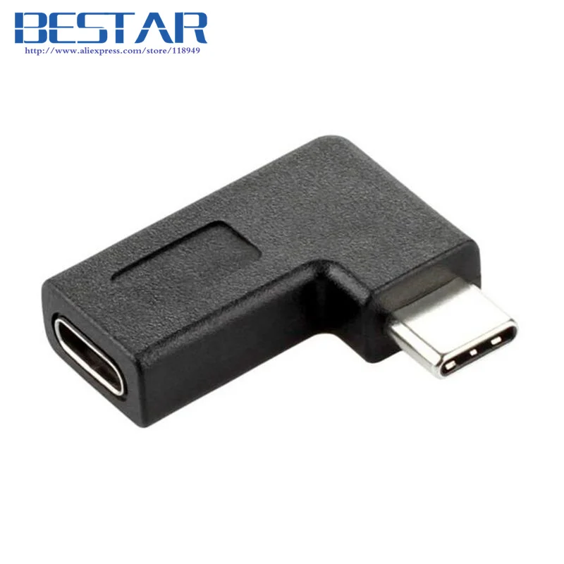 

2017 NEW Right Angle USB 3.1 Type-C angled Adapter USB type c Male To Female Connector adapter USB-C USB3.1