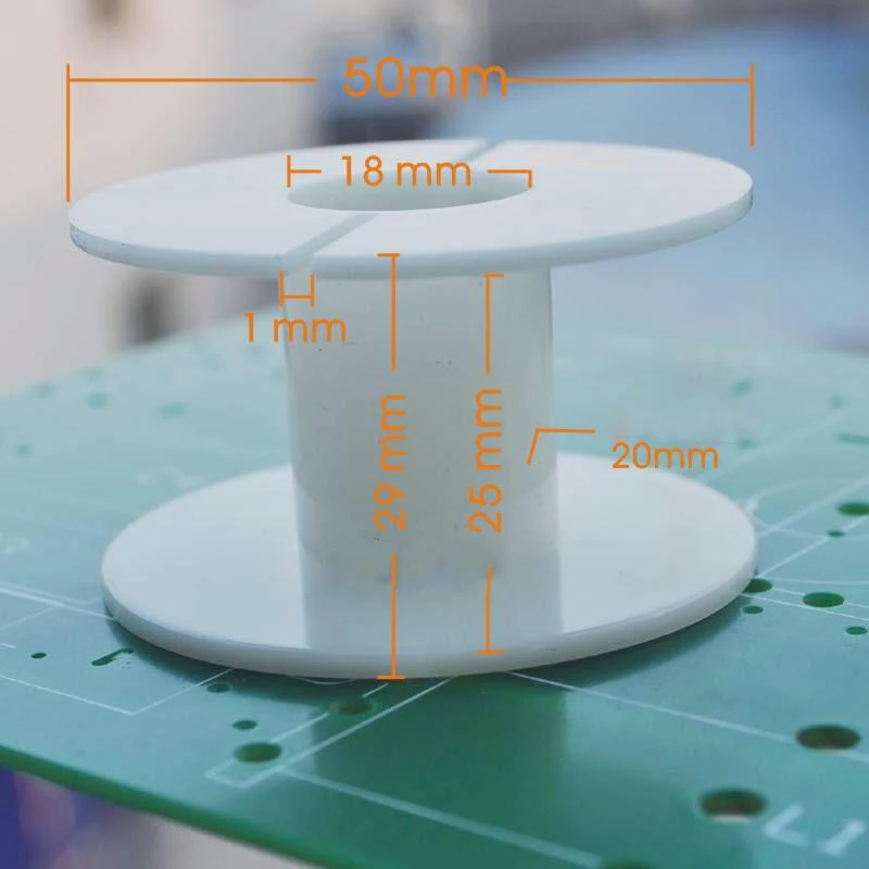 10 шт. 50*18*29 мм лист пластиковый шпульный провод катушка бывшая FR DIY динамик кроссовер индуктор усилитель трансформатор частота Divi