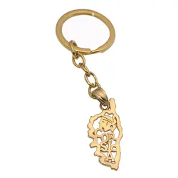 CORSICA map key chains key ring