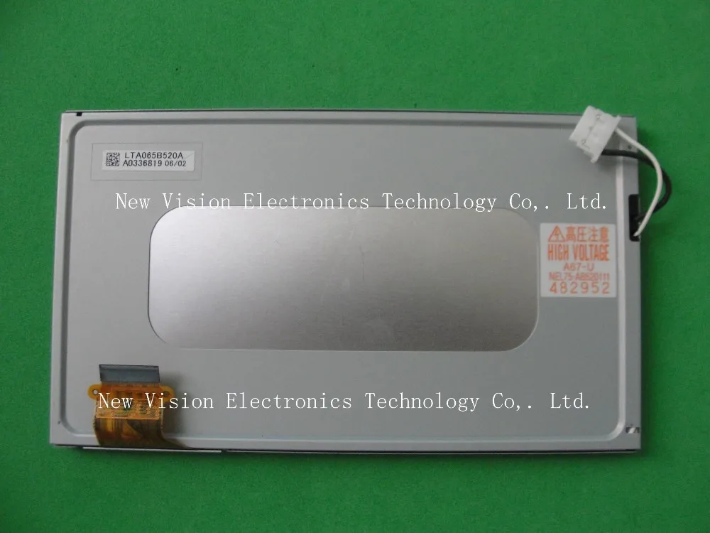 

LTA065B520A Original A+ Grade 6.5 inch LCD Screen Display for Car Navigation