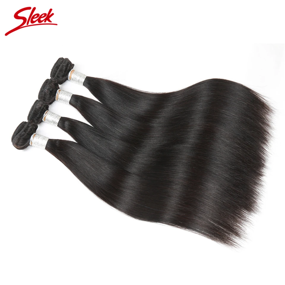 ブラジルの天然かつら滑らかな髪人間の髪の毛4個バッチで8〜30送料無料100