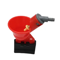 10 pcs Quail Waterer Animal Feeders Automatic Bird Coop Feed Poultry Chicken Fowl Drinker Water Drinking Cups