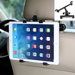 Soporte telescópico para tableta de coche, reposacabezas de 7 a 11 pulgadas para asiento trasero de iPad