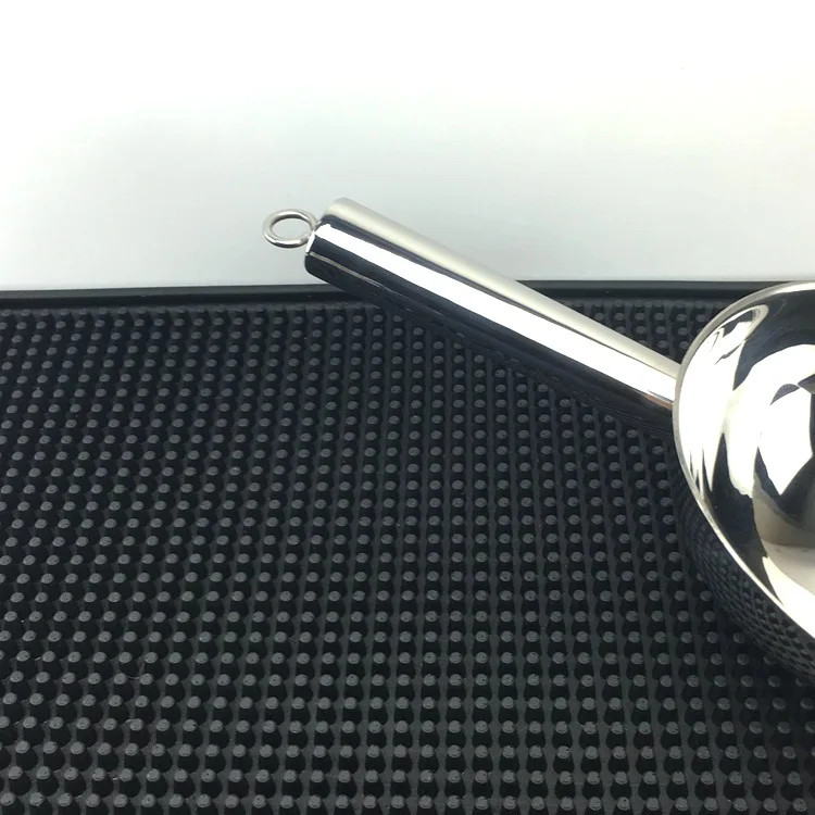 Ice Scoop Stainless Steel Ice Cube Shovel Bar Tools Bucket Accessories Coffee Bean Buffer Flour Food  Ice Cream Scoops