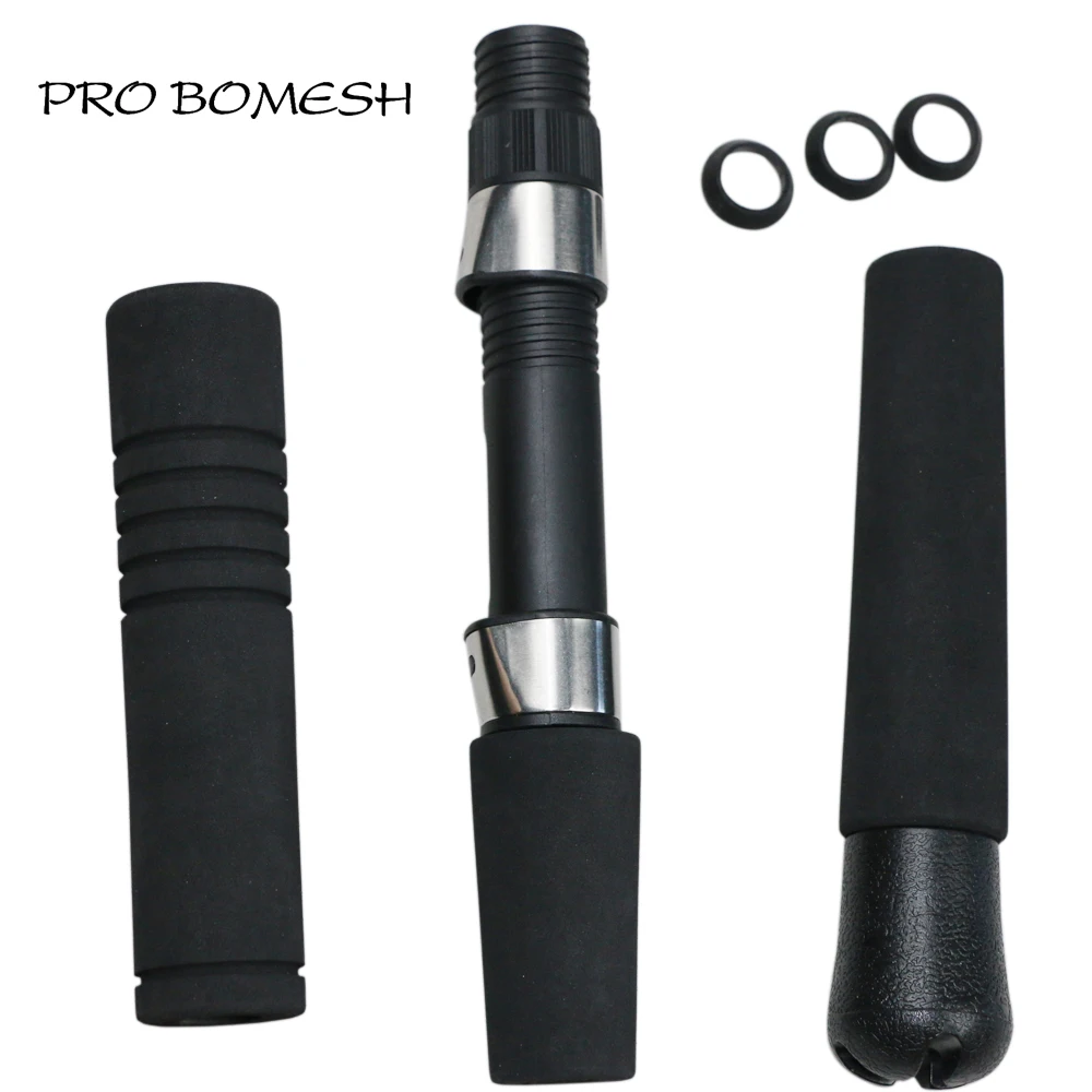 

Pro Bomesh 2Set/Lot Hard EVA Spinning Rod Handle Kit DPS 18# Reel Seat Boat Jigging Rod DIY Component For Rod Repair Accessory