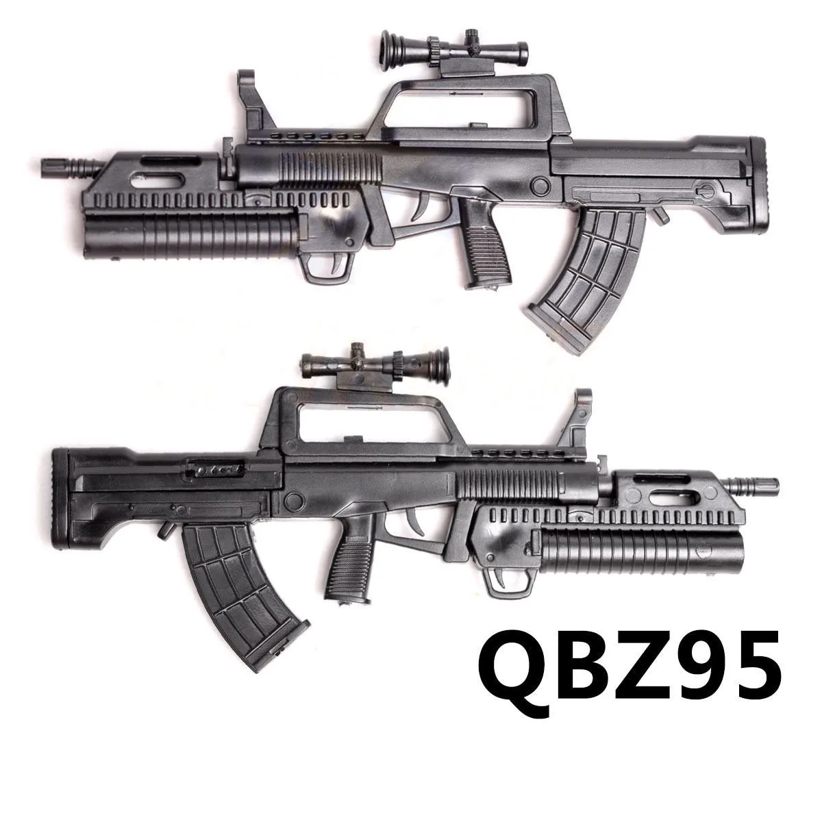 PUBG – fusil Mobile à échelle 1/6, jouet, modèle d'assemblage, puzzle, briques de construction, pistolet pour figurines d'action