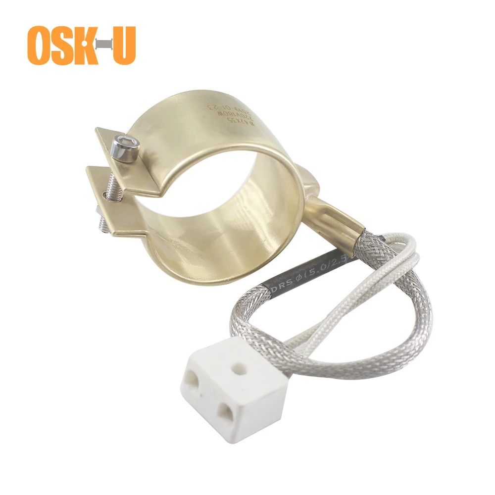 Brass Band Heater 42mm ID for Electrical Band Heating 42x25/42x30/42x35mm 150W/180W/180W Heater Element