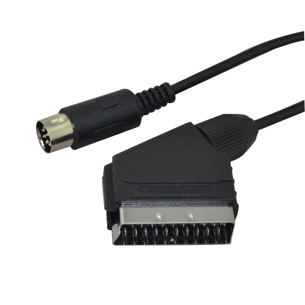 Cable Scart para SEGA Genesis para Mega Drive 1 c-pin PAL, Enchufe europeo para NEO GEO
