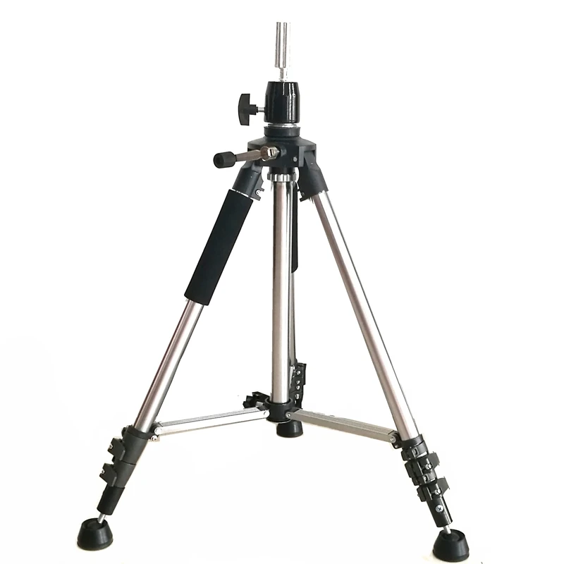 HARMONY 1 Piece LF-6307A Stable Aluminium Alloy Tripod Floor Holder for Training Doll Head Mannequin Manikin Canvas Block Head