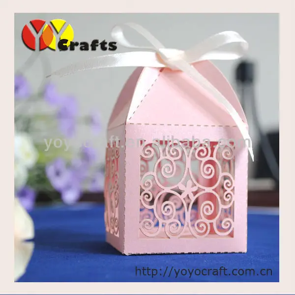 Laser Cut Paper for Wedding Gift Boxes, Customizable, OEM Available, Free Logo, Various Color, 50pcss