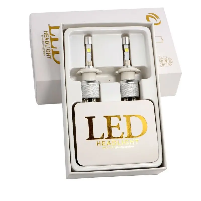 Powerful H7 H1 XHP-70 chip Car LED Headlight H4 Hi Lo 55W XHP-70 chips H4 High Low Beam Headlights Bulb H7 H11 9005 9006 9012