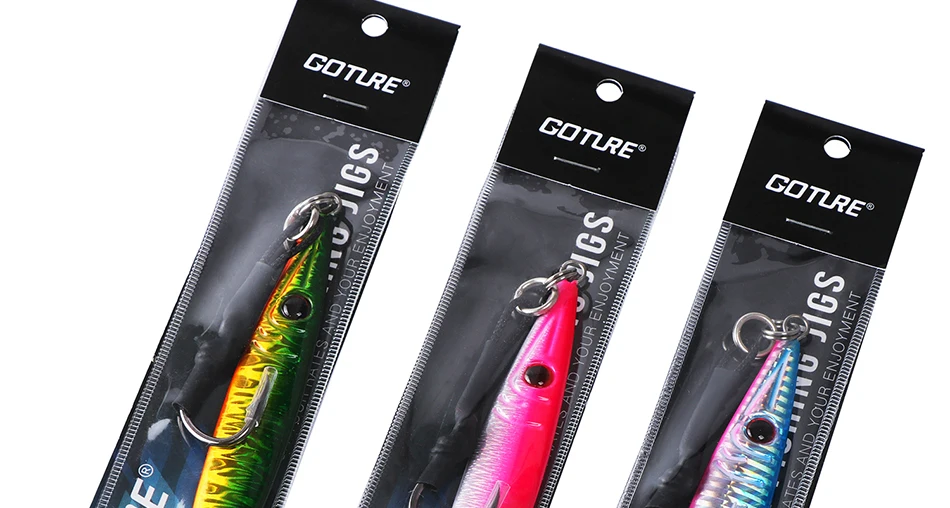 Goture Metalllöffel-Angelköder, 80 g, 100 g, 150 g, vertikale Blei-Jig-Jigging-Köder, Angel-Wobbler für Seebarsch, Big Game Sinking-Köder – Detail 10