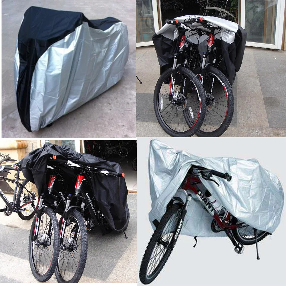 

2018 Newest Bicycle Dust Cover Waterproof Outdoor Bike Rain Snow Gray For Bike Bicycle Utility Cycling Outdoor Bicycle Protector