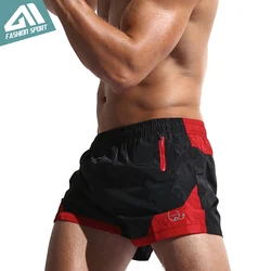 Aimpact New Fast Dry Surfing Men's Board Shorts Mesh Lining Liner Patchwork Beach Swimming Short Sport Workout Shorts Male SD002