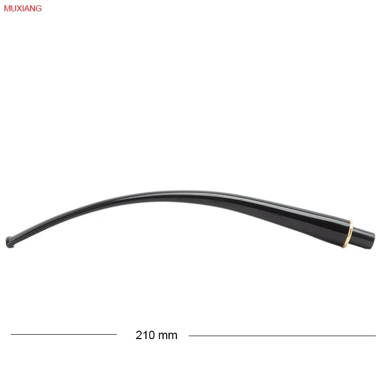 MUXIANG Acryl Lezen Pijp Mondstuk Gebogen Lange Steel 9mm Activeren Carbon Filter Pijp Mondstuk be0044