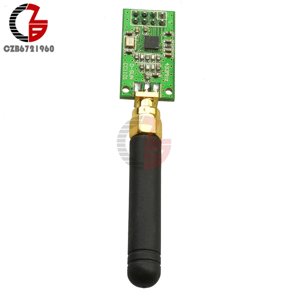 CC1101 Wireless Transceiver 315MHz 433MHz 868MHz 915MHz Transmitter Receiver Module + SMA Antenna 300-348 MHz 387-464 MHz ISM