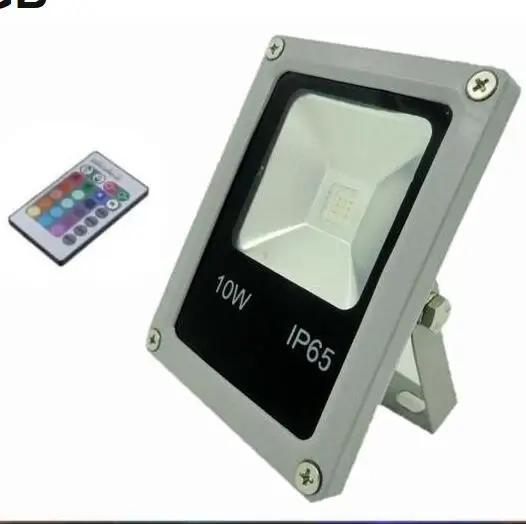 IP65 Waterproof FloodLights 10w 20w 30w 50w RGB WW CW Led Flood light Outdoor Light Refletor Lamp 110V 220V Garden Lighting