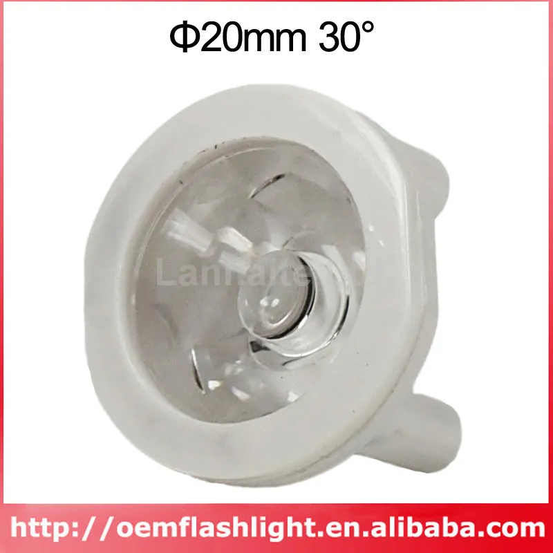 20mm Optical lens Reflector for Lumileds/SSC LED Bulb