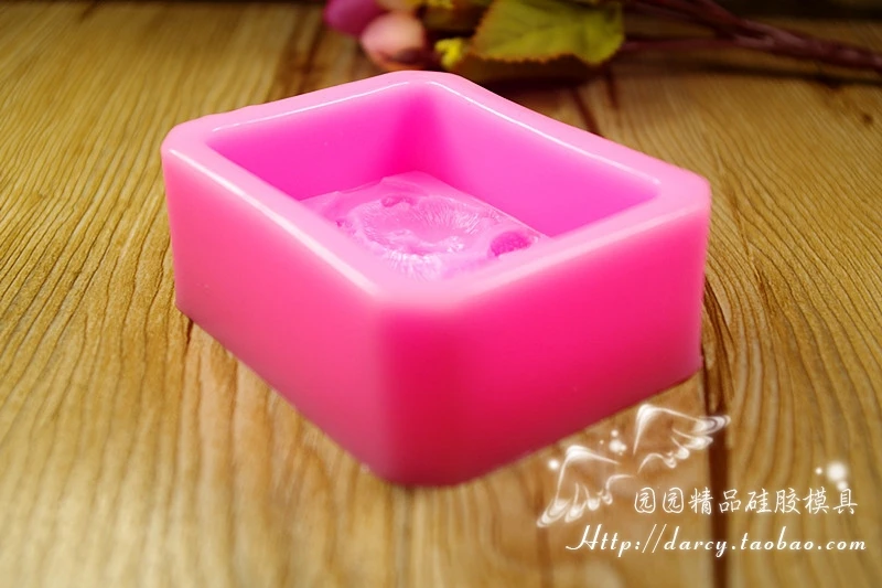 Bear Silicone Soap mold Handmade 3d mould DIY Carft molds S255