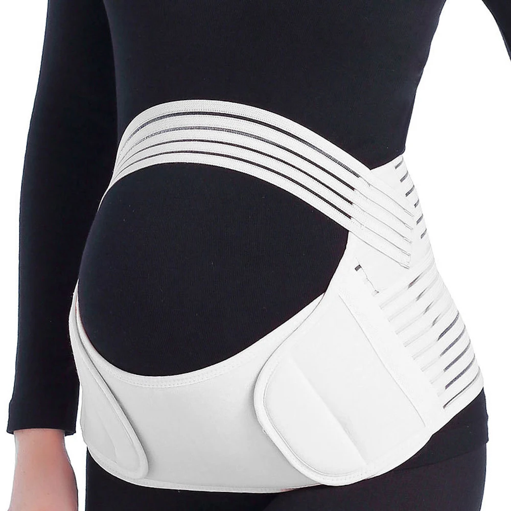 Pregnancy Support Elastic Maternity Belt Waist Abdominal Back Band Woman Breathable Prenatal Care Belly Brace Binder Pain Relief