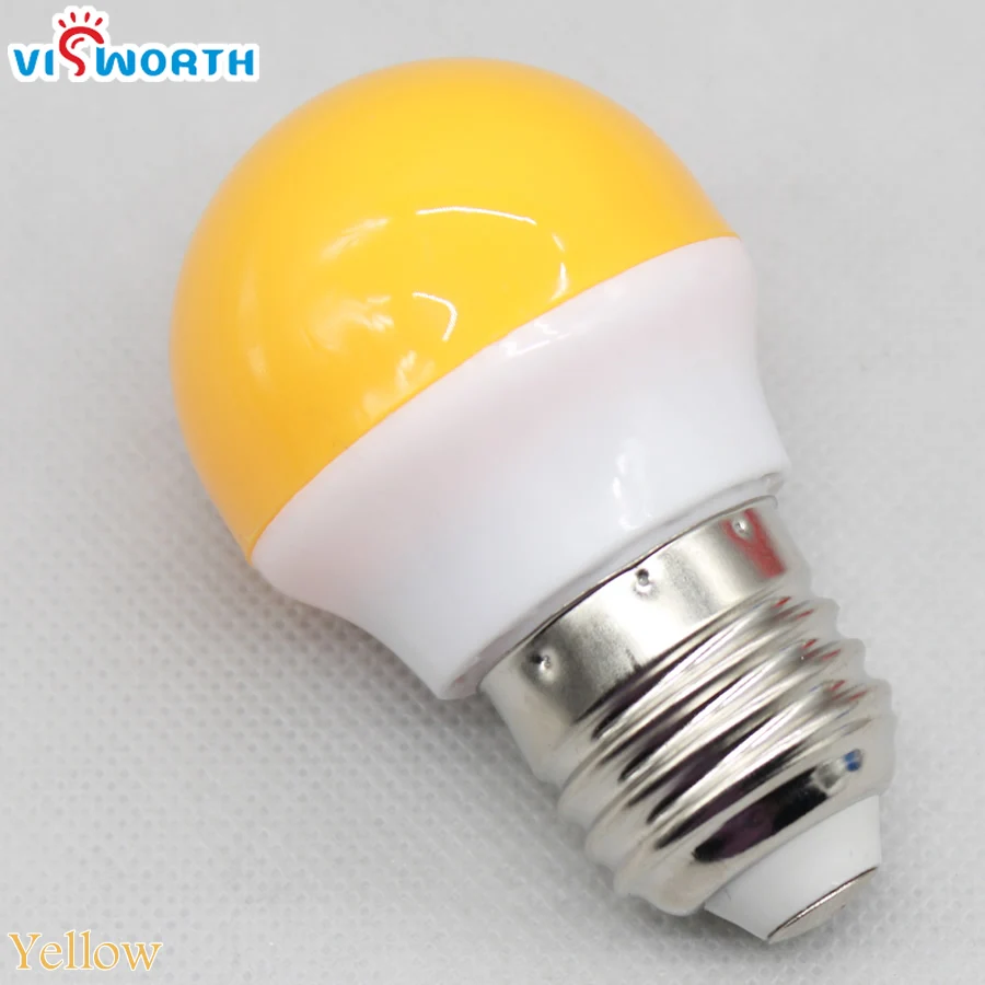 E27 LED Bulbs 3W Energy Saving Bulb E27 base Led Colorful Home Lighting ac110v 220v 230v  for Home Christmas Decoration Lighting