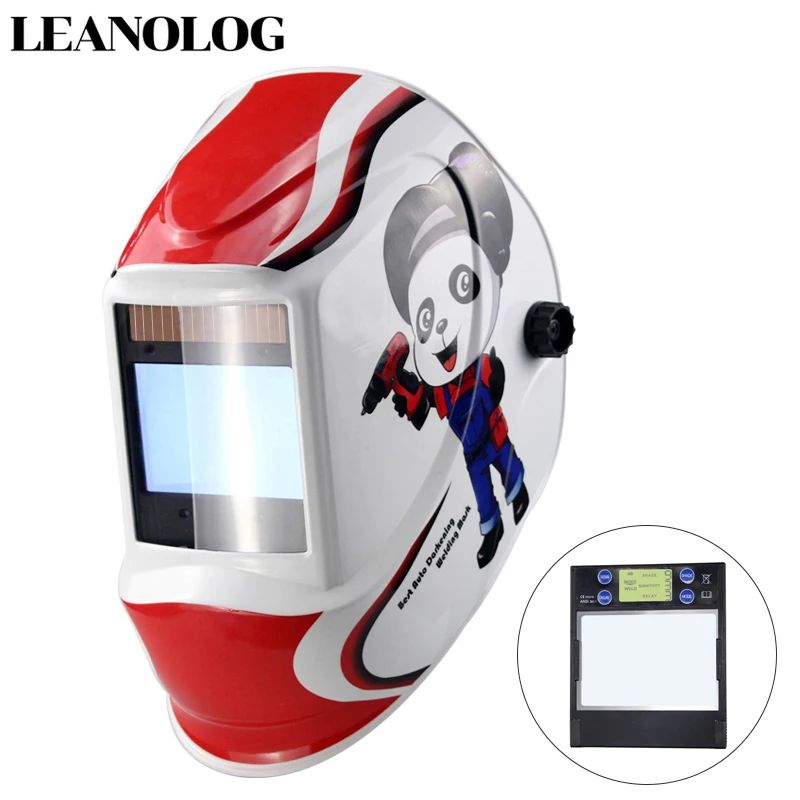 

Smart Large Window 4 Arc Sensor DIN5-DIN13 Solar Auto Darkening TIG MIG MMA True color Welding Mask/Helmet/Welder Cap/Face Mask