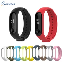 Mi Band 3 Strap bracelet Silicone Wristband xiomi band black Smart miband 4 Band Accessories wrist Strap and for Xiaomi Mi Band3