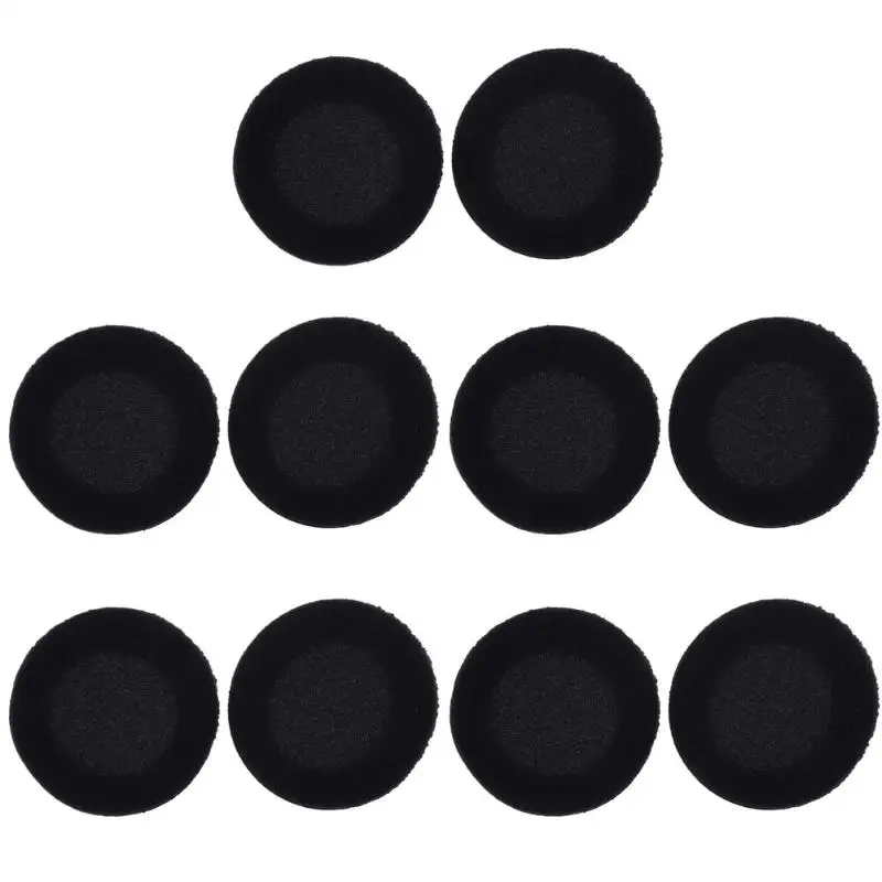 5 Pairs 65mm Universal Ear Cushions Soft Sponge Headset Ear Pads Headphone Protector Earpads Ear Cushion Replacement