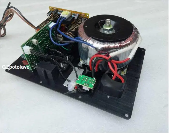 บอร์ดเครื่องขยายเสียงเครื่องขยายเสียงเบสบริสุทธิ์110V 220V 300W พลังสูง