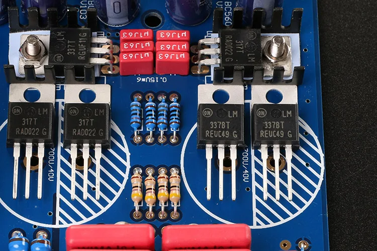high version copy lehmann circuit diagram headphone amplifier earphone  HD650 diy kits