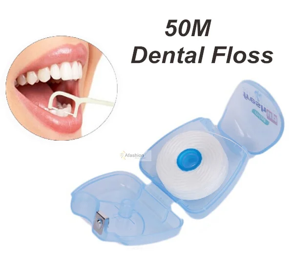 50m fresh up Dental Floss Safety Toothpick Clean and sanitary Teeth Clean Oral Hygiene Kit Health Care tools