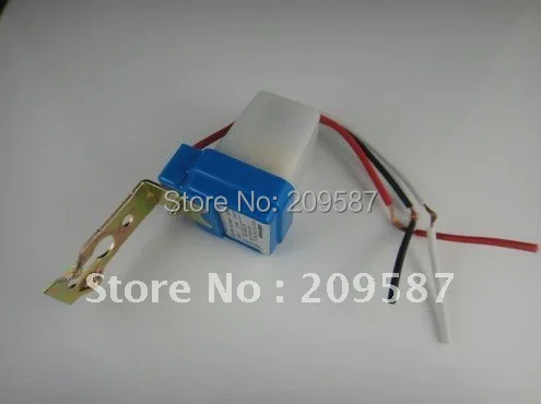 10pcs  Auto On Off Light Switch Photo Control Sensor for AC 220V - AC 240V 10A