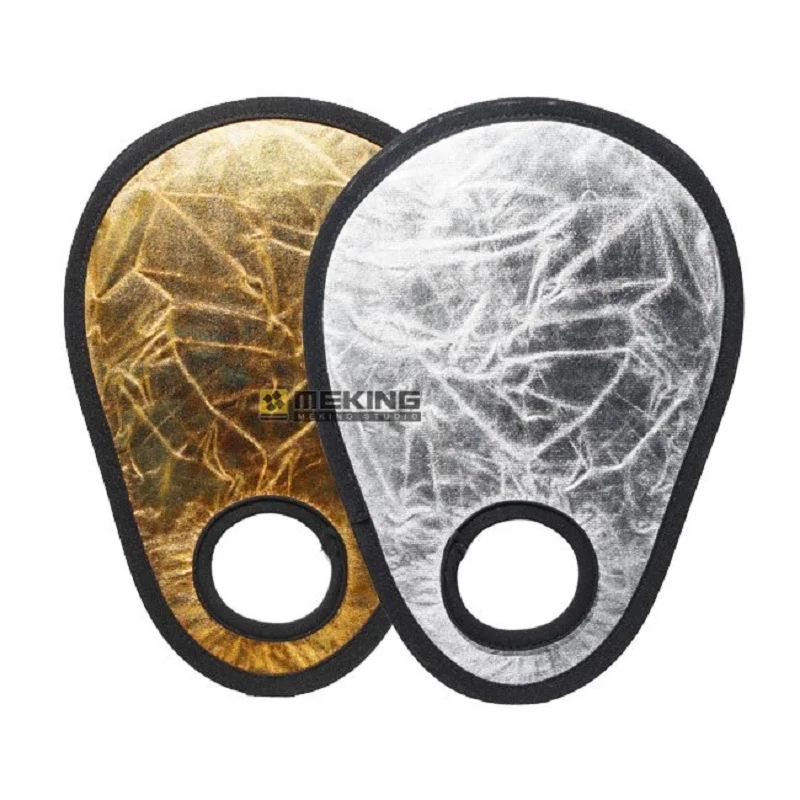 Selens 30Cm 12in Emas Perak 2 Dalam 1 Lampu Dilipat Reflektor Foto Portabel Aksesori Fotografi Fotografia