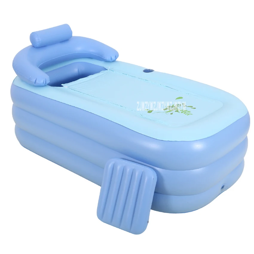 New YT-510 Household Inflatable Bathtub Portable Home Warm Spa Adult Bath Tub Safe Eco-friendly Foldable Thick PVC Bathtub 450L