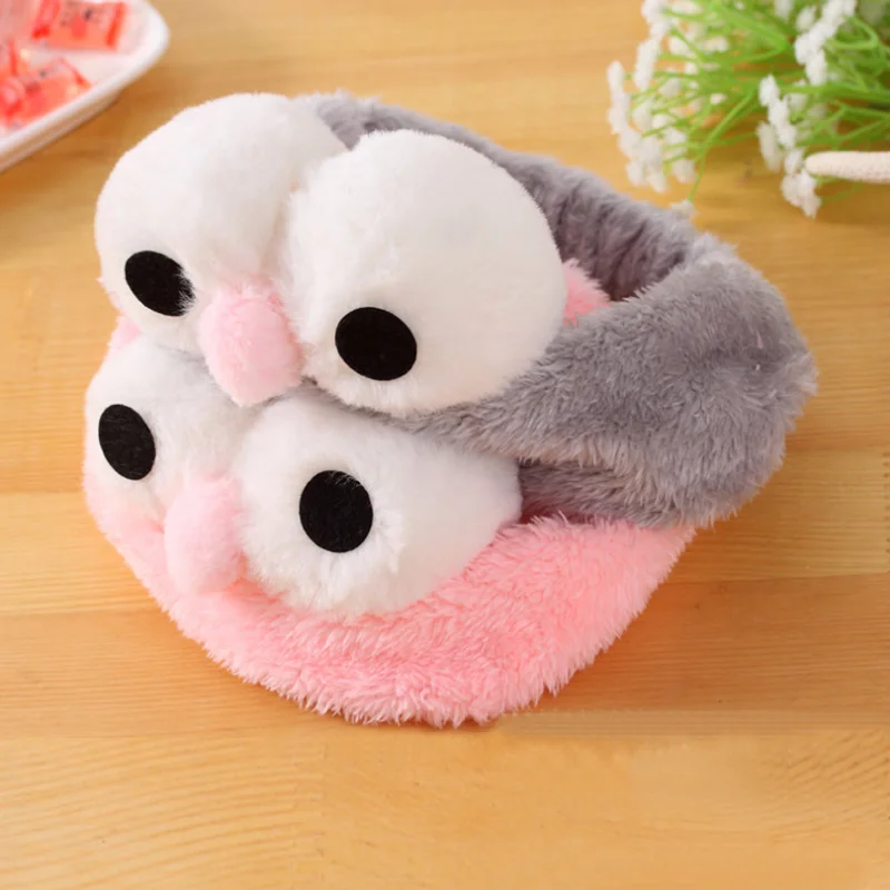 Cute Turban Korean Big Eyes Gargle Bath headband Face washing Hairbands SPA Make up Elastic soft Headbands