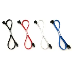 Angitu Sata 3.0 Data Kabel 90 To180 Graden Harde Schijf Sata Kabels 6Gbit/S Met Vergrendeling 45Cm 60Cm