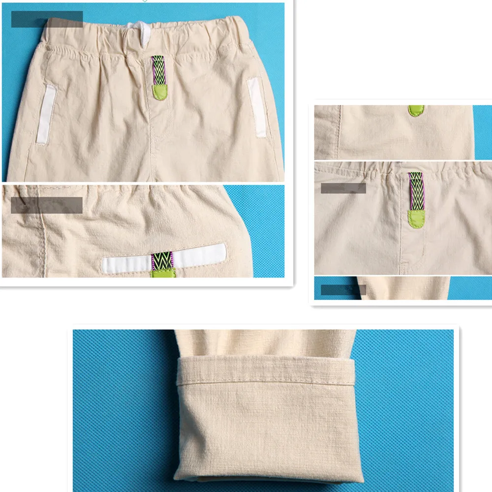 4-18T Boy Casual Solid pantaloni in cotone dritto per l\'estate 2022 primavera nuova vita elastica comodi pantaloni per bambini di alta qualità